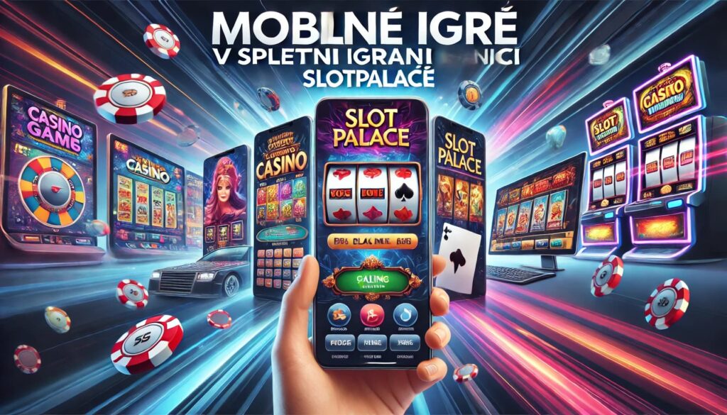 Mobilne igre v spletni igralnici SlotPalace